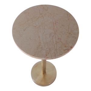 BIRCHWORTH IVORY ACCENT TABLE 25 (IN) 8