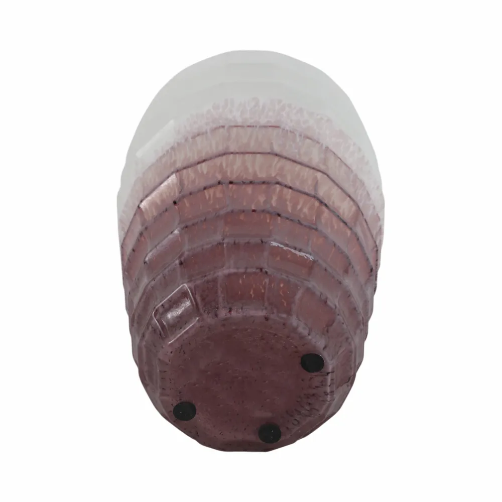 BRAMHOLM PINK GLASS VASE 16 (IN)