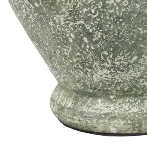 CHILTONLAND GREEN VASE 11 (IN) 8