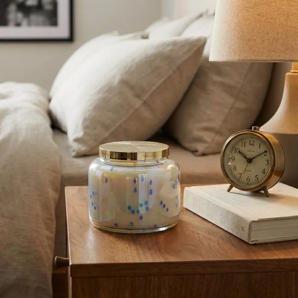 DASHHOLM VERBENA BEAD LUSTER CANDLE 4 (IN)