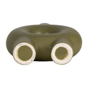 DOYLEBURN GREEN VASE 7 (IN) 8