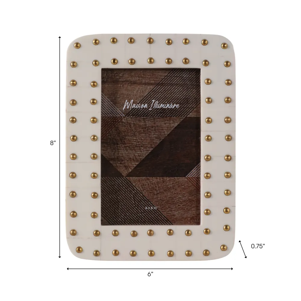 DANFORTHSHAW IVORY FRAME 8 (IN)