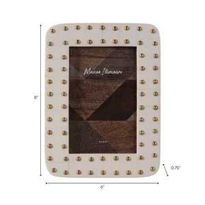 DANFORTHSHAW IVORY FRAME 8 (IN) 8