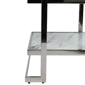HADFIELD SILVER TABLE 24 (IN) 6