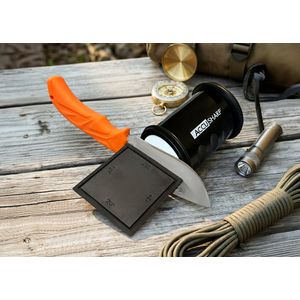 AccuSharp 2-Stone Rolling Knife Sharpener - Black 10