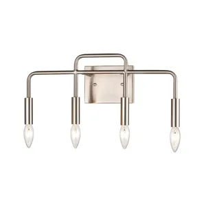 Park Slope 18.5'' Wide 4-Light Vanity Light - Brushed Nickel 2