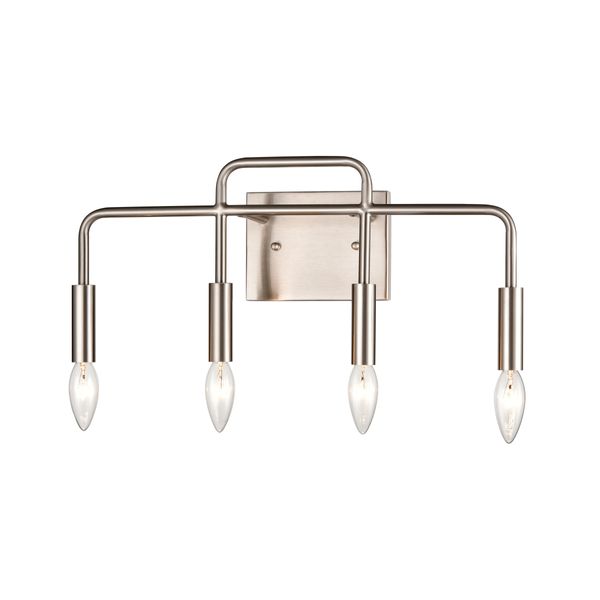 Park Slope 18.5'' Wide 4-Light Vanity Light - Brushed Nickel