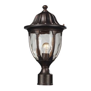 Glendale 17'' High 1-Light Outdoor Post Light - Regal Bronze 1