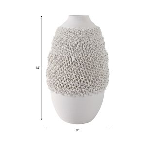 GARTONWAY IVORY VASE 14 (IN) 9