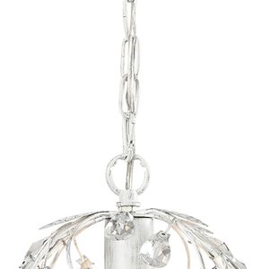 Circeo 10'' Wide 1-Light Mini Pendant - Antique White 4