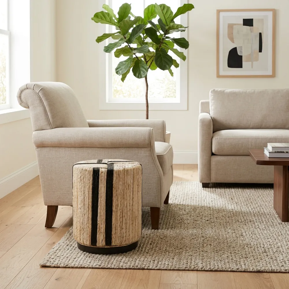 DRAYTONVIEW BROWN STOOL 18 (IN)