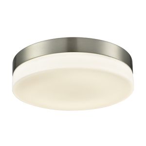 Holmby 11'' Wide 1-Light Flush Mount - Satin Nickel 1