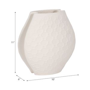 DILLONMOOR IVORY VASE 11 (IN) 8