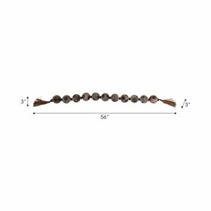 CALVINDALE BROWN BEAD 3 (IN) 7