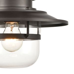 Renninger 11'' Wide 1-Light Outdoor Pendant - Oil Rubbed Bronze 3