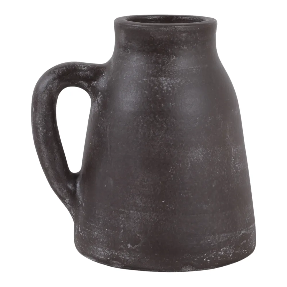 SHERMANCLIFF BROWN VASE 9 (IN)