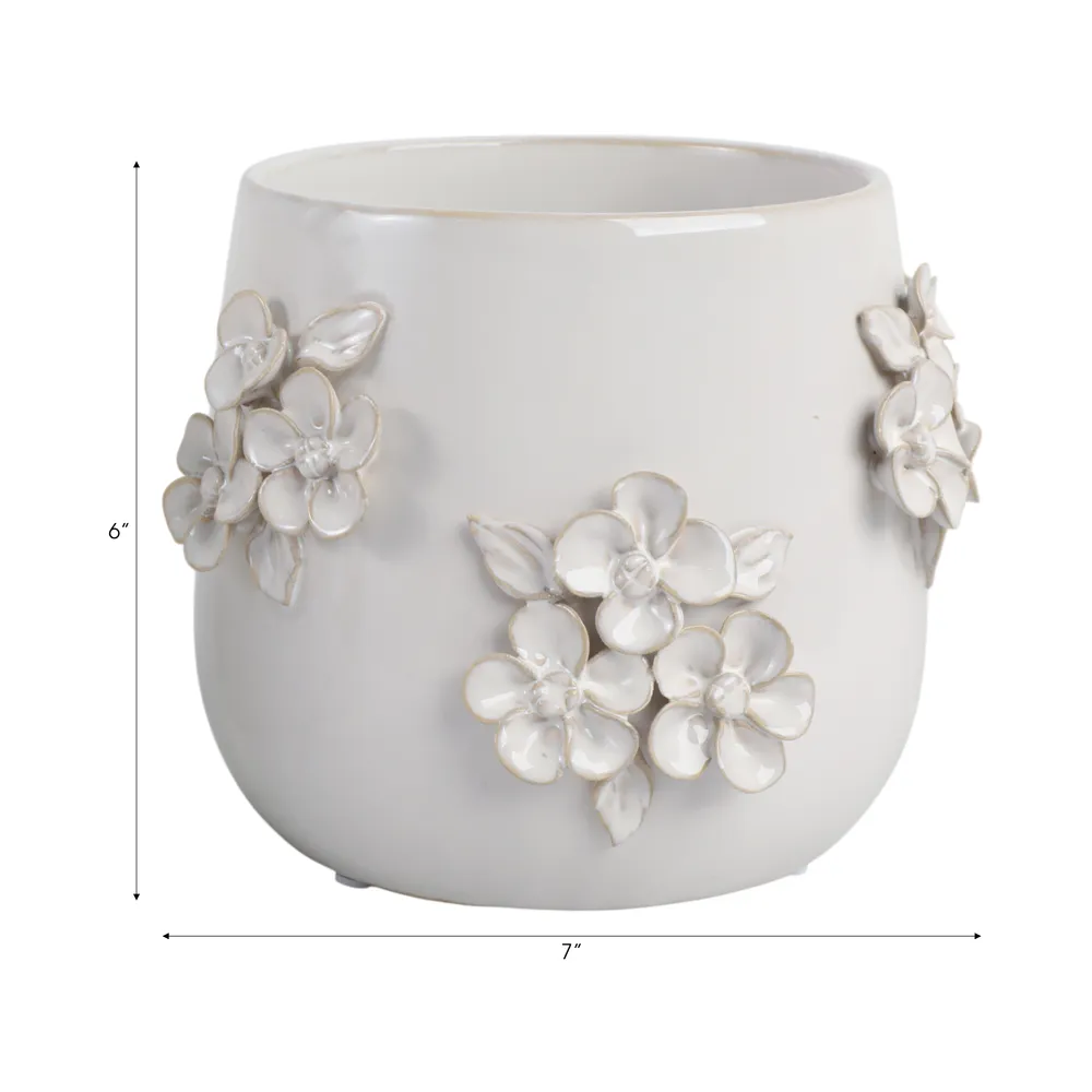TRENTONVALE IVORY PLANTER 6 (IN)
