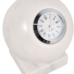 RUEWOOD WHITE CLOCK 6 (IN) 7