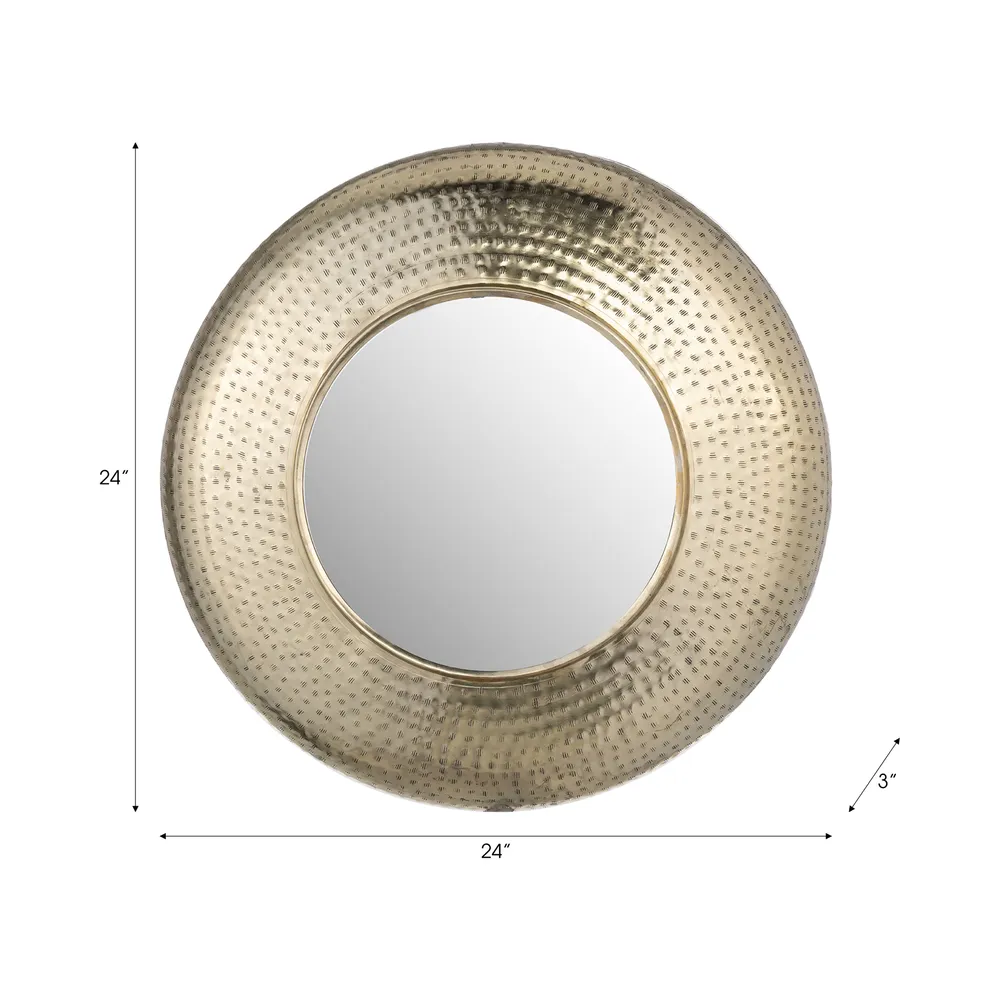 HANNAHGROVE GOLD MIRROR 24 (IN)