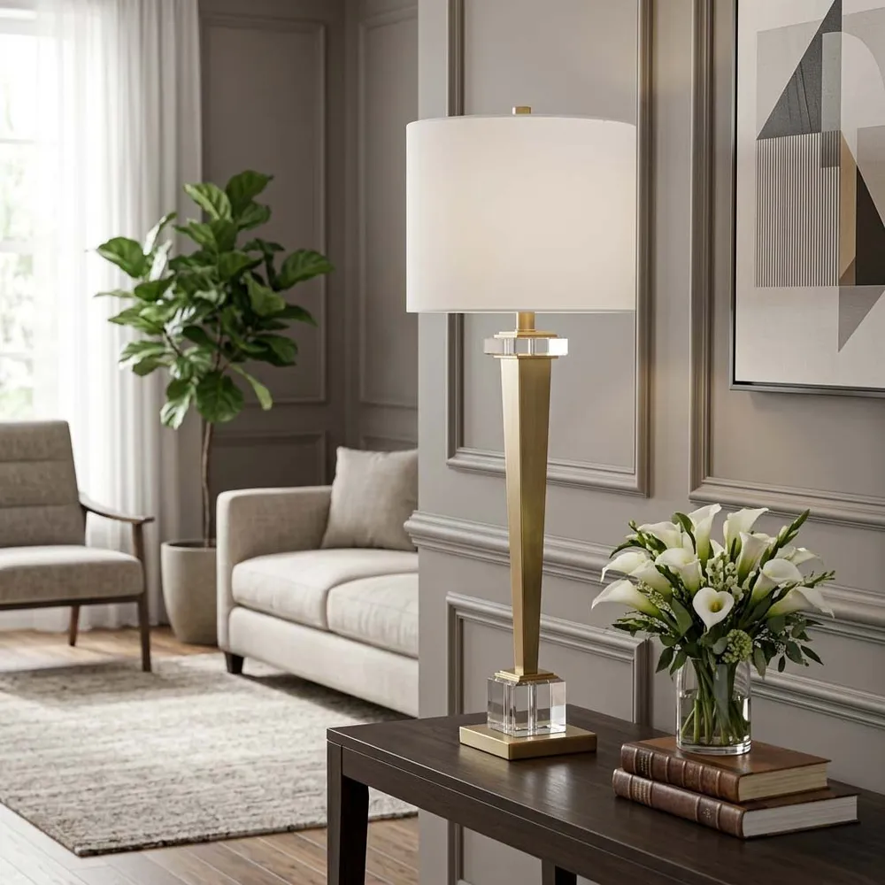 TATUMCREST GOLD LAMP 36 (IN)
