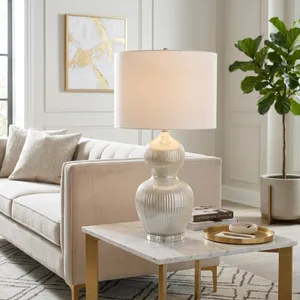 GARNETTLEY WHITE LAMP 27 (IN) 2