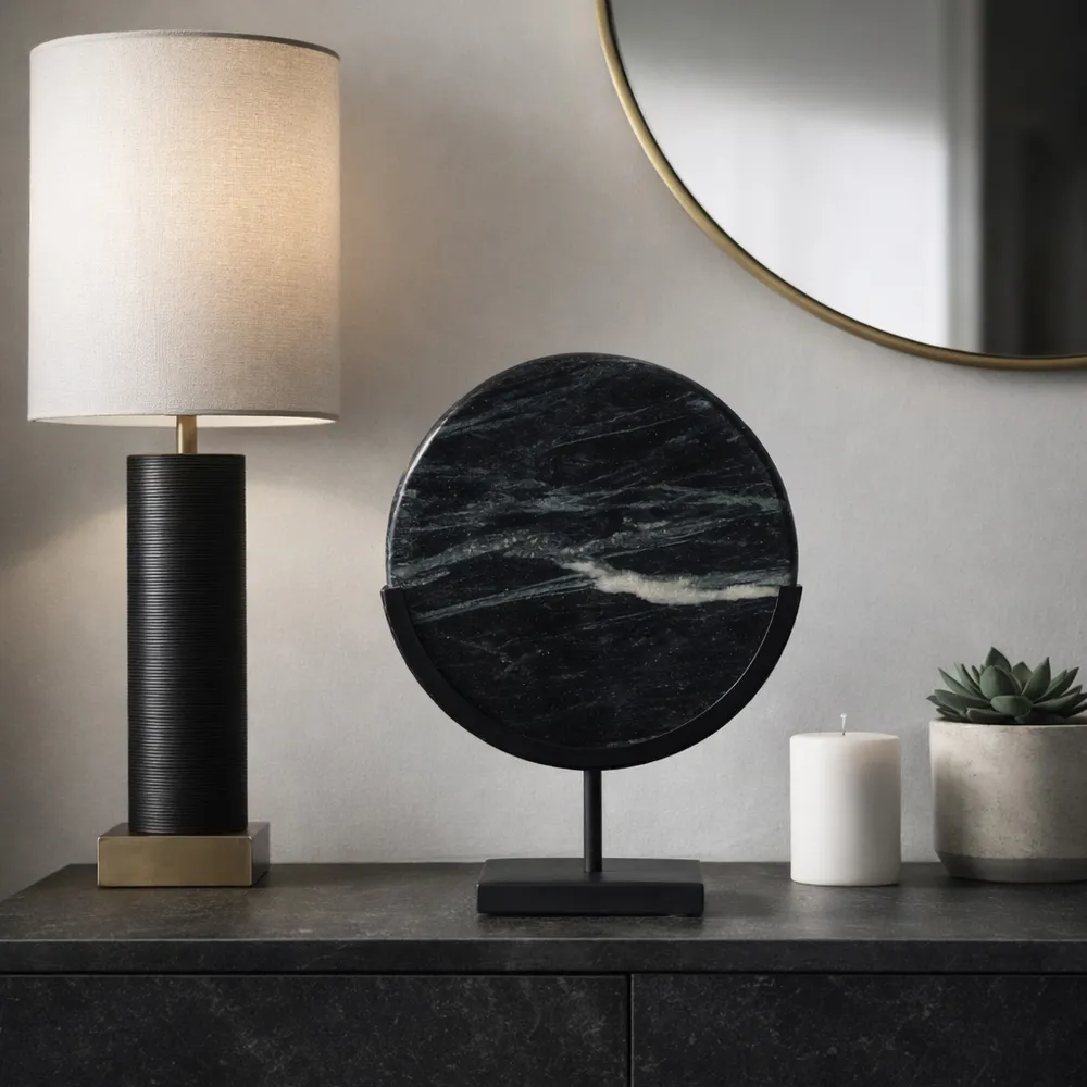 DRYDENCREST BLACK DECOR 12 (IN)