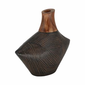 WARRENDALE BROWN VASE 9 (IN) 3
