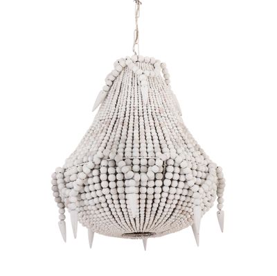 Phoebe Grove 18'' Wide 1-Light Pendant - White