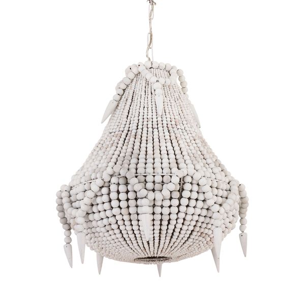 Phoebe Grove 18'' Wide 1-Light Pendant - White