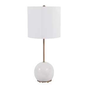 BRIGHTONLEY WHITE LAMP 23 (IN) 6
