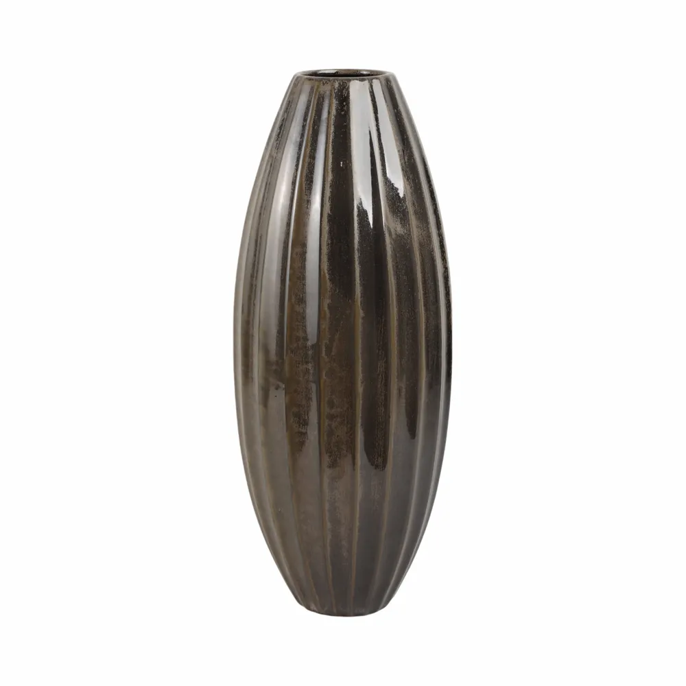 TILTONRIDGE BLACK VASE 20 (IN)