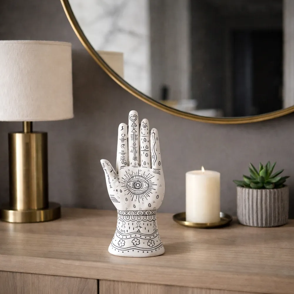 HALFORDVIEW WHITE DECOR 10 (IN)