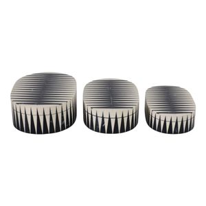 FALLONFORD SET OF 3 WHITE BOXES 4 (IN) 4