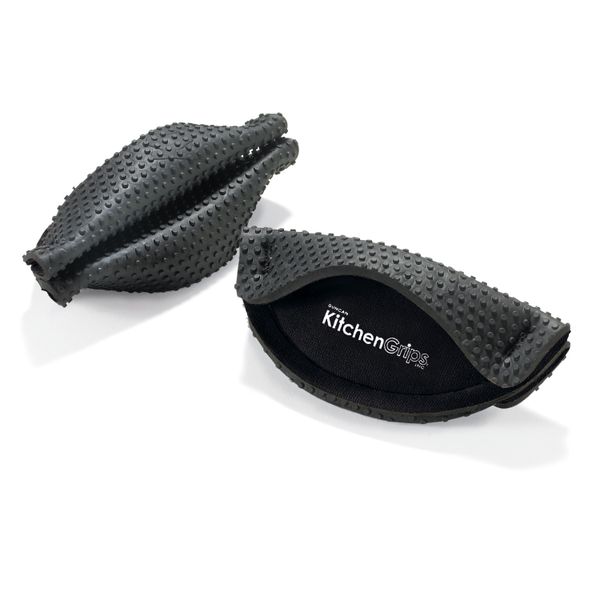 KG Handle Holder, Short, 4.5"/11.5cm, 2pc Set, Black/Black FLxaPrene