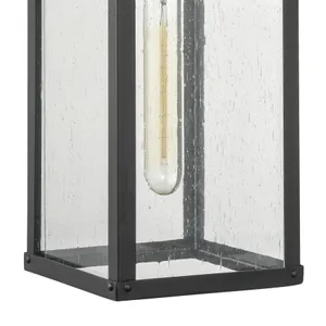 Dalton 17.5″ High 1-Light Outdoor Sconce - Textured Black 6