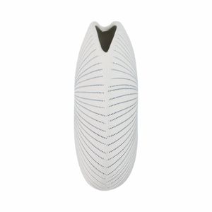 LOCHFORD WHITE VASE 9 (IN) 4