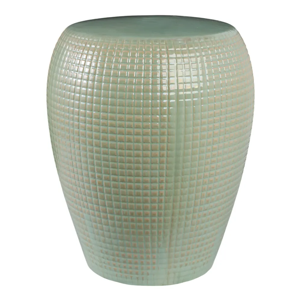 GORDENWORTH GREEN GARDEN STOOL 19 (IN)
