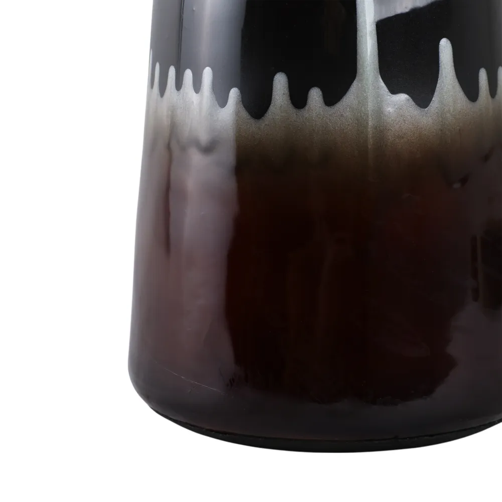 GRAYDONWIND BROWN GLASS VASE 23 (IN)