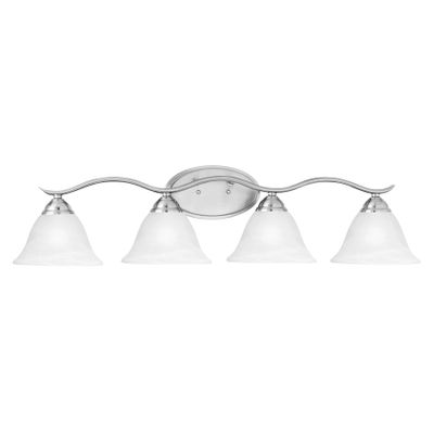 Prestige 36″ Wide 4-Light Vanity Light - Brushed Nickel