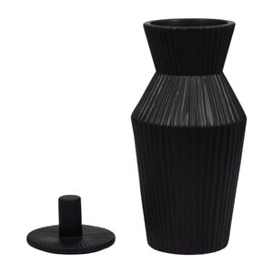 WRENTON BLACK VASE 20 (IN) 5