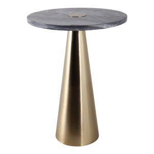 DERMOTCLIFF BLACK TABLE 23 (IN) 4