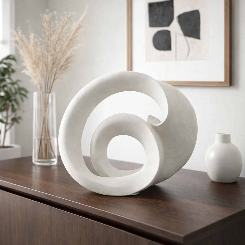 GLENBROOK WHITE DECOR 16 (IN)