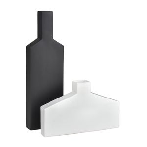 Drue Vase - Short Matte White 4