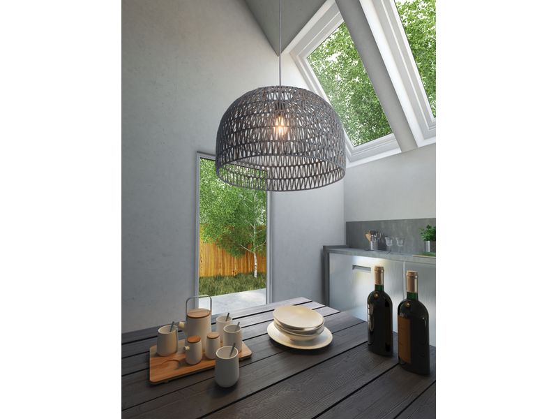 Paradise Ceiling Lamp Gray 2