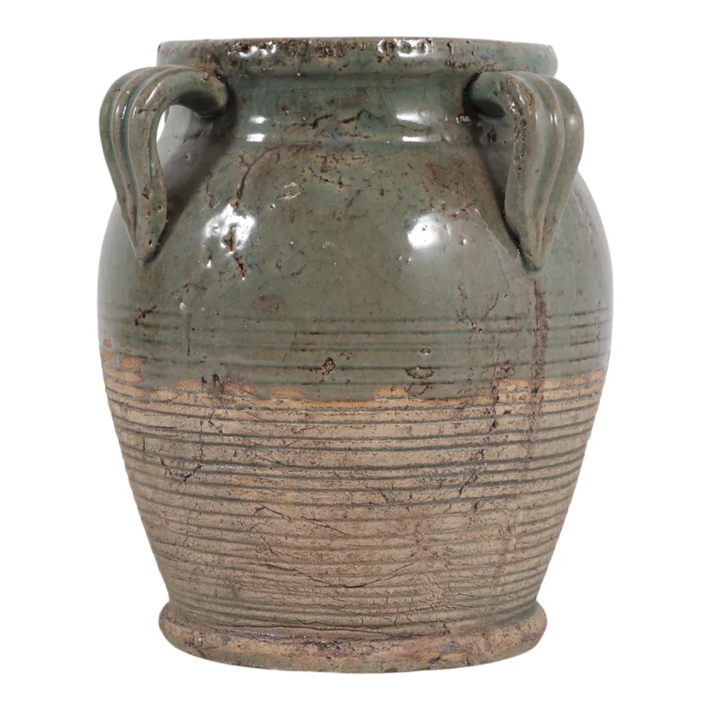 COHENWAY GREEN VASE 10 (IN)