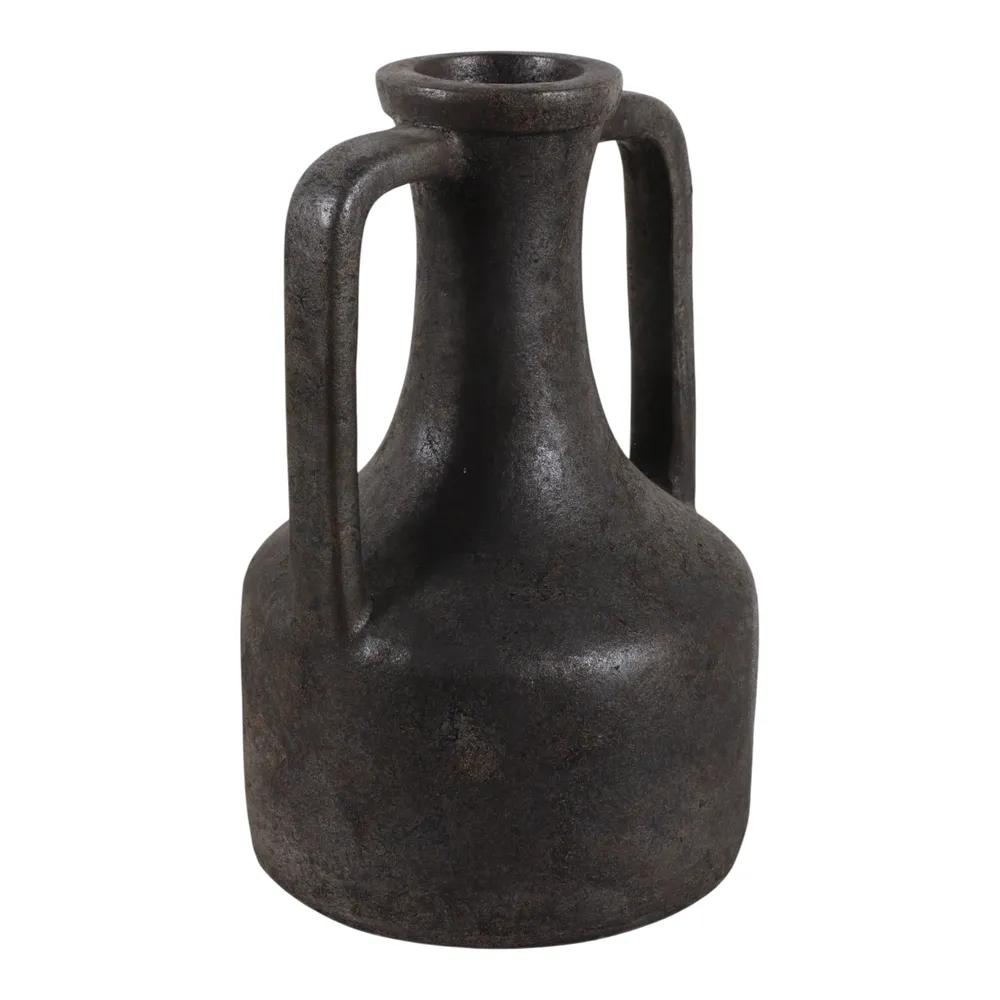 SHAYWICK BLACK VASE 16 (IN)