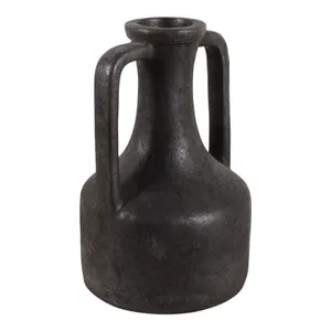 SHAYWICK BLACK VASE 16 (IN) 4