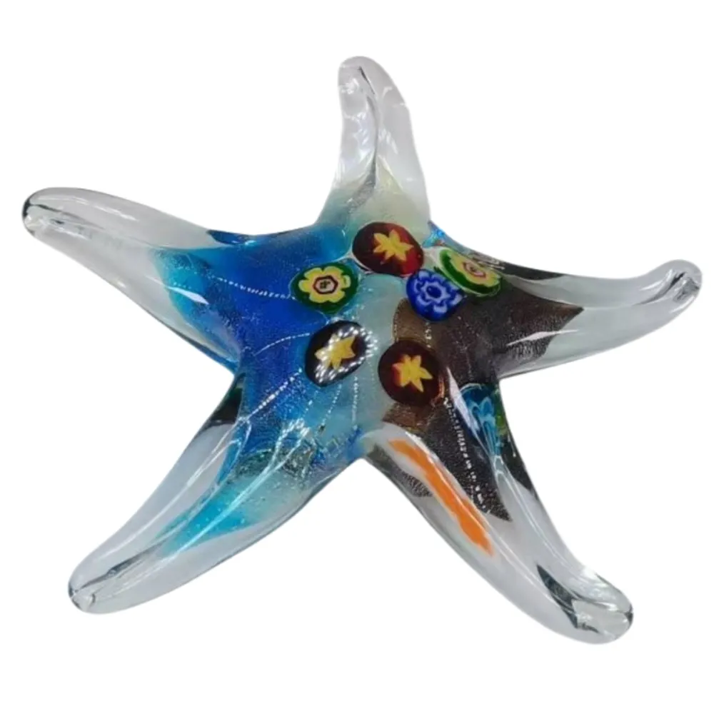 4-3/4" GLASS STARFISH 150g