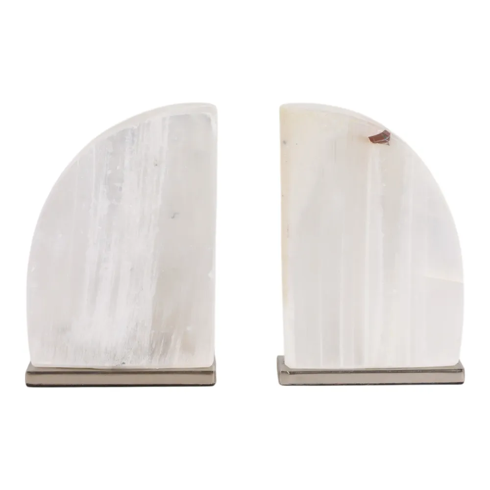 FOLEYCLIFF WHITE BOOKEND 6 (IN)