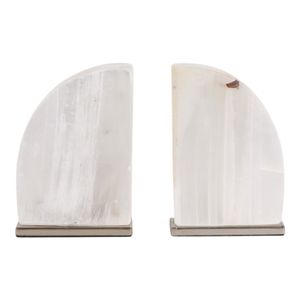 FOLEYCLIFF WHITE BOOKEND 6 (IN) 4